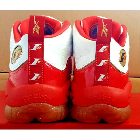 REEBOK Iverson Legacy 'Red White' Basketball Shoes Sneakers CN8406 - Picture 4 of 9